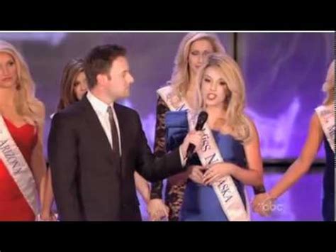 2011 Miss America Pageant Wikileaks Answer YouTube