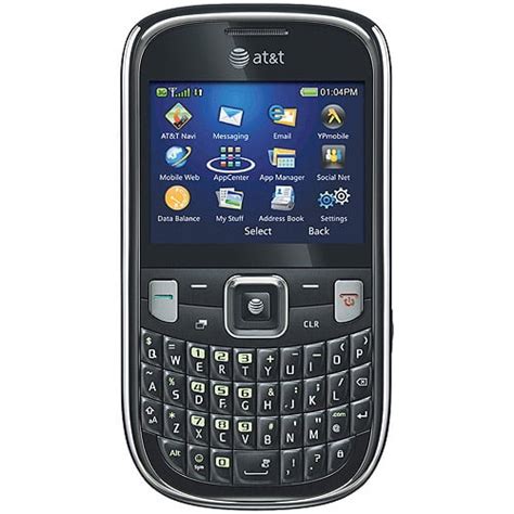 Atandt Gophone Z431 Prepaid Cell Phone Black