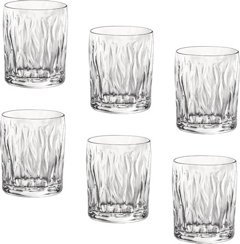 Bormioli Rocco Water Glass Set Of 6 1025 Oz Clear