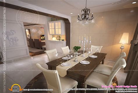 Interior Design Of Living Room Dining Room And Kitchen