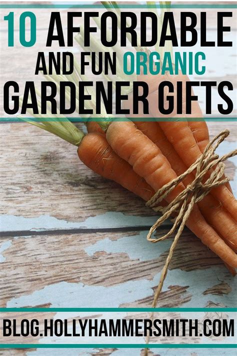 10 Affordable And Fun Organic Gardener Ts With Images Garden