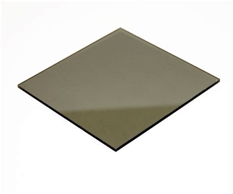 Lexan Polycarbonate Grey Tint Sheet 1220 X 2440 X 3mm Thick