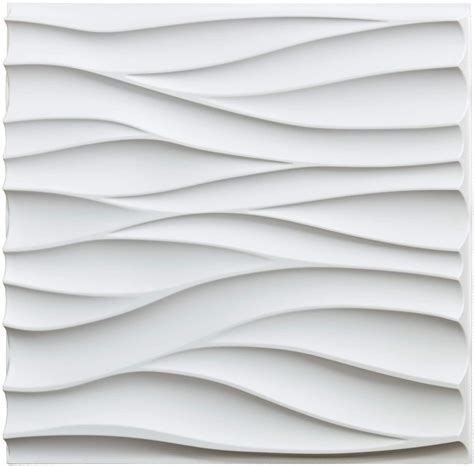 Pack Of 12 Wave Pattern Wall Panels 3d Textured Wall Tiles 3229 Sqft