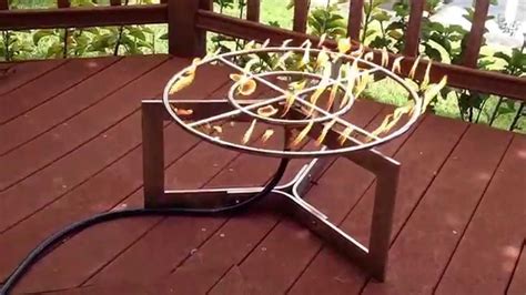 Diy Fire Pit Burner Ring Easy Fire Pits 24 Diy Propane Fire Ring