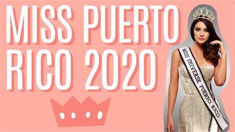 Miss Universe Puerto Rico 2020 Estefania Soto Full 2019 Performance Youtube