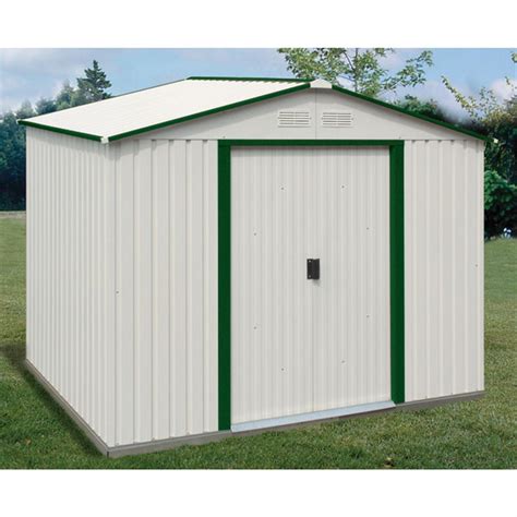 Duramax® 8x6 Titan Metal Shed With Foundation 130896 Sheds At
