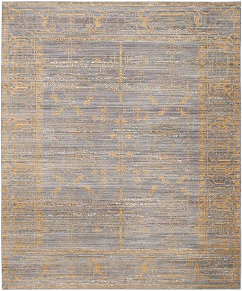Val104e Rug From Valencia Collection This Gold And Grey Area Rug From