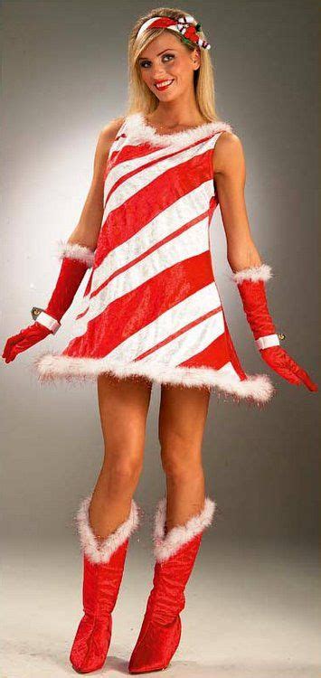 Miss Candy Cane Costume Candy Apple Costumes Santacon Costumes