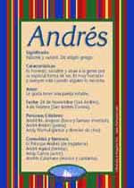 Andrés Significado del nombre Andrés