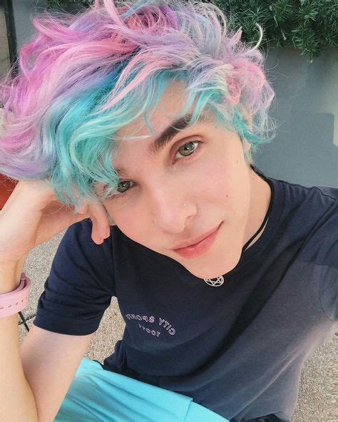 51 Best Men With Colored Hair Images In 2019 Men Hair Color Mens