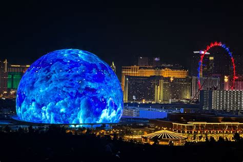 Las Vegas Introduces MSG Sphere The Coolest Thing Since The Pyramids TFM