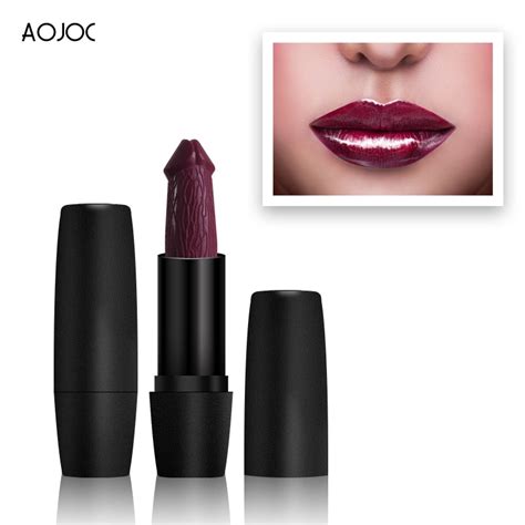 Penis Lipstick Sexy Long Lasting Red Nude Tattoo Matte Lipsticks True Color Lipstick Makeup Set