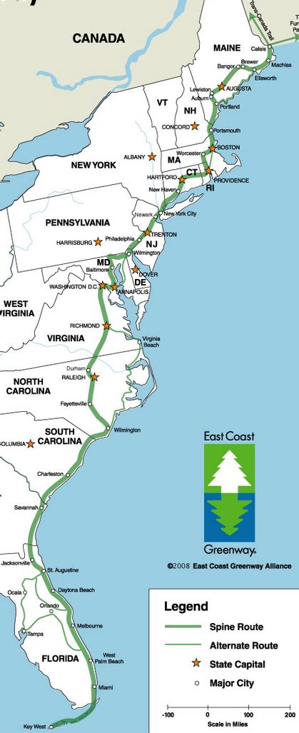 East Coast Greenway Info