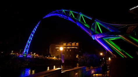 Arc Of Dreams Lights Up Sioux Falls Skyline