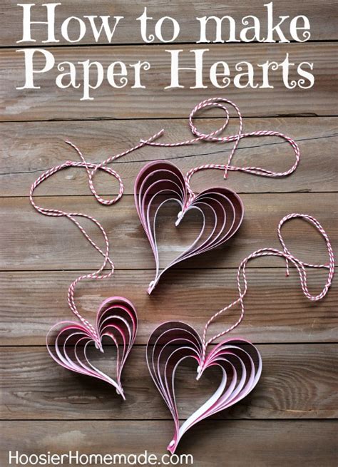 Paper Valentine Hearts 30 Minute Crafts