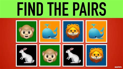 Jogo De Pares Iguais