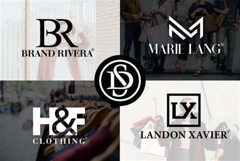 Create Luxury Fashion Clothing Line Urban Monogram Logo Design In 24