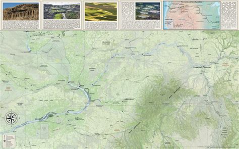 Columbia And Snake Rivers Expedition Map