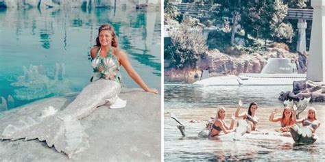 Disneyland Used To Have Real Mermaids Within The Theme Park Well Sort