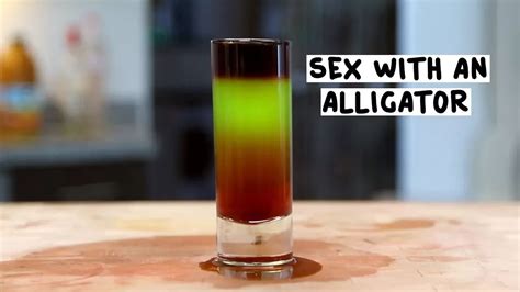sex with an alligator cocktail recipe