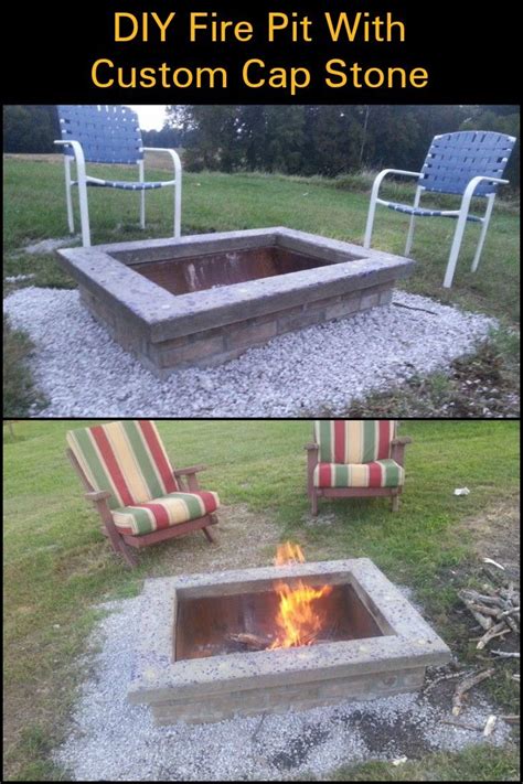We did not find results for: DIY Fire Pit With Custom Cap Stone | Fire pit