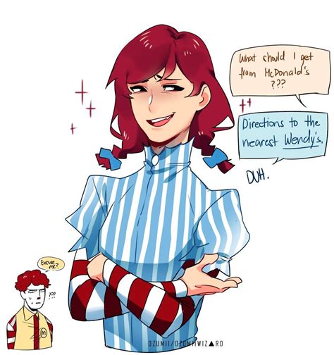 what should i get from mcdonald s smug wendy s wendy anime anime anime characters