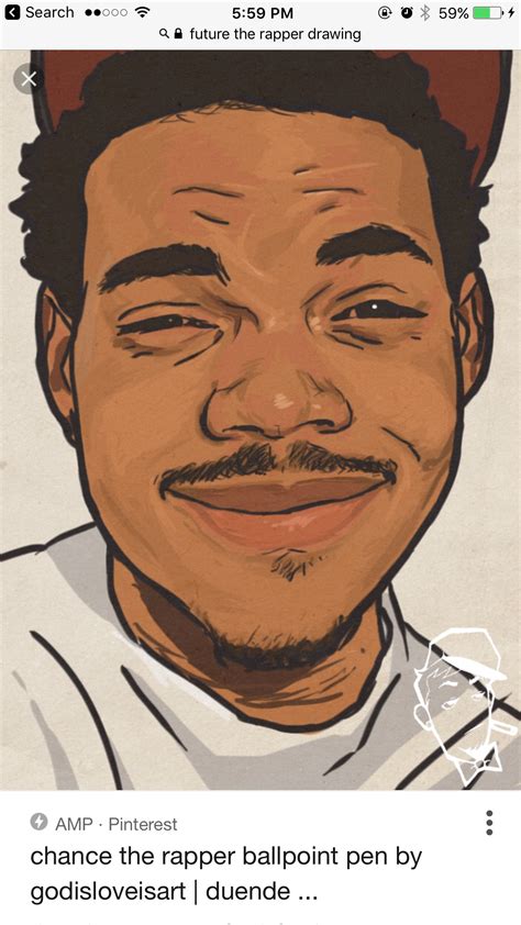 Pin By Jasmine White On Art Projects Chance The Rapper Art Rapper