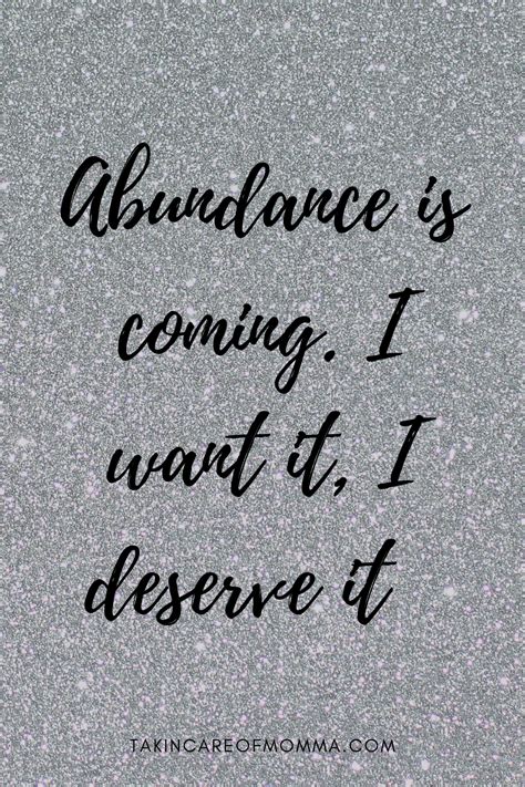 Abundance Affirmations in 2020 | Abundance affirmations, Self love ...