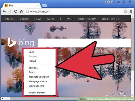 How To Save A Bing Background Image Wikihow