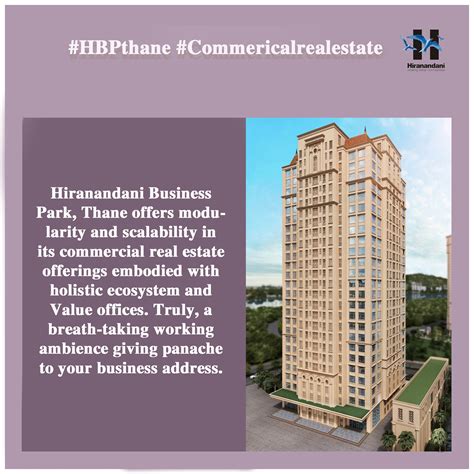 Hiranandani Business Park Thane Offers Modularity And Scalability In