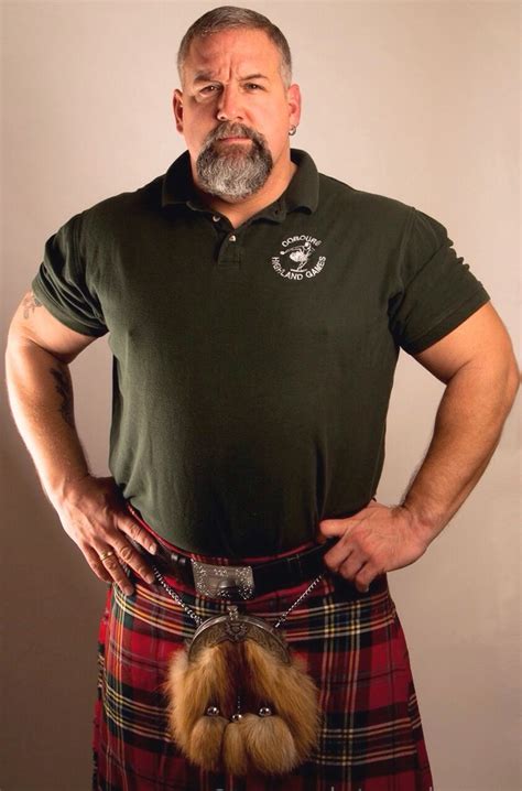 A Man In A Kilt With His Hands On His Hips