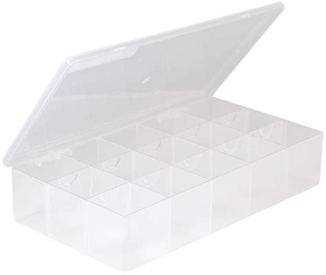 Magnet Storage Box 11 X 6 38 X 2 14 Transparent Plastic Bx P1