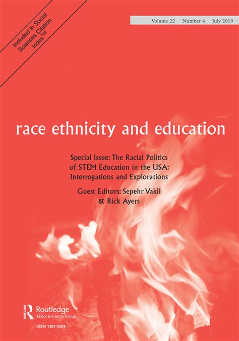 Full Article The Racial Politics Of Stem Education In The Usa
