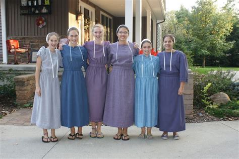 Our Customers The Amish Clothesline Amish Clothing Amish Dress Plain People