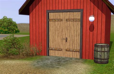 Sims 4 Barn Door Cc