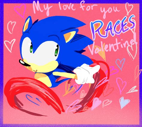 Valentine S Day Sonic By Artisyone On Deviantart