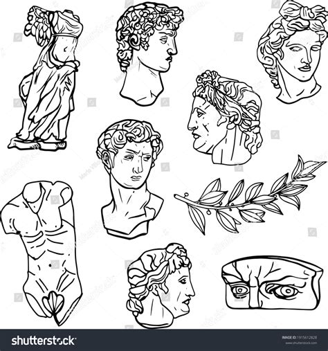 Greek God Drawing Images Stock Photos And Vectors Shutterstock