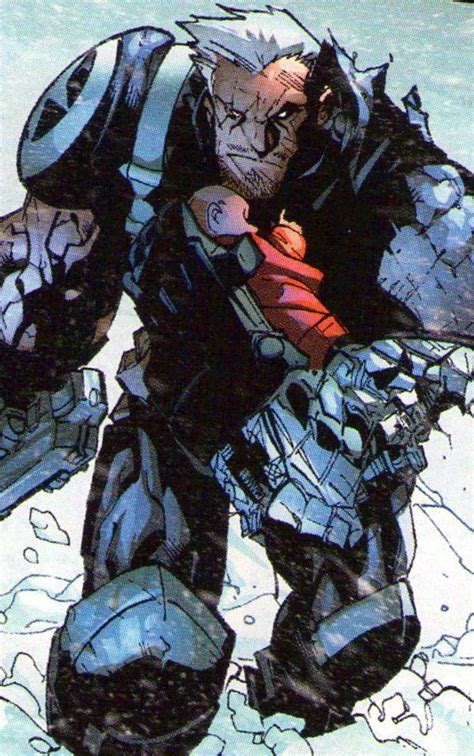 Cable Protecting Baby Hope From New X Men 45 By My Fav
