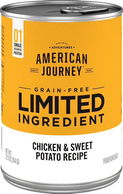 Each recipe includes its related aafco nutrient profile when. American Journey Limited Ingredient Diet Chicken & Sweet ...