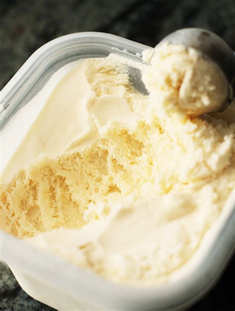 Add remaining and mix extremely well. Easy Egg-Free Vanilla Ice Cream