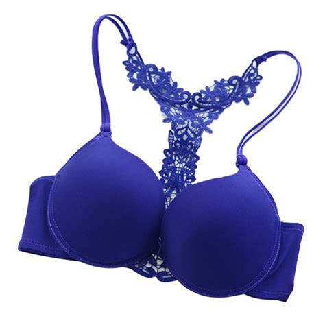 Buy Sexy Charming Lace Racer Back Push Up Bras Women