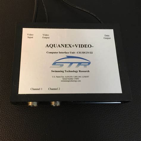 Aquanex Interface Upgrade Swimming Technology