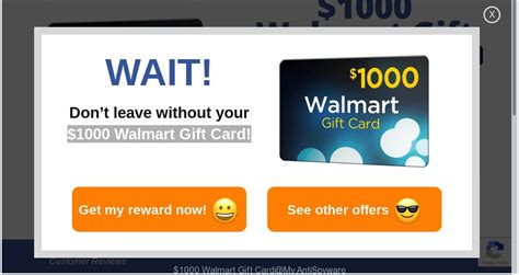 Maybe you would like to learn more about one of these? How to remove "$1000 Walmart Gift Card" pop-up scam Virus removal guide