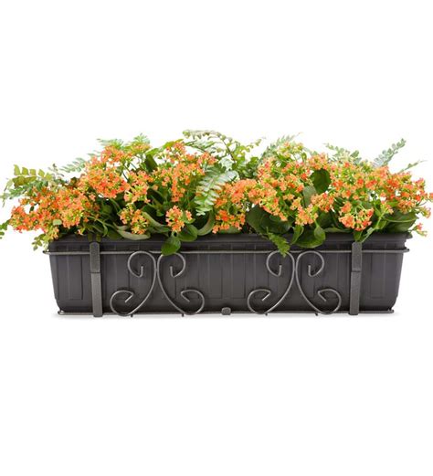 We did not find results for: Medium Self-Watering Railing Planter, 32"L - Anthracite ...