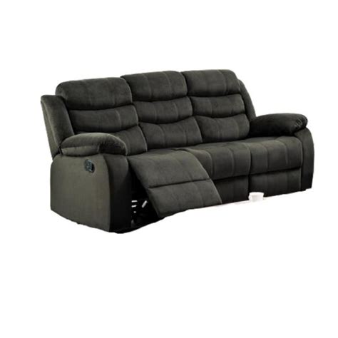 Us Pride Furniture Harper Reclining Sofa Green S6054 S The Home Depot