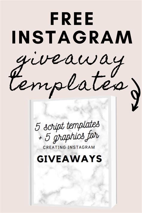 This minimal and colorful instagram story template kit is designed for making promotional posts. 5 Script Templates for Instagram Giveaway | Social ...