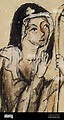 Gertrude of Merania (Hedwig Codex) (detail Stock Photo - Alamy