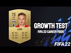 Noa Lang Growth Test! FIFA 22 Career Mode - YouTube