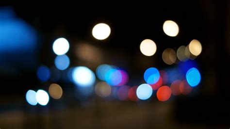 Assorted Colored Lights Lot Light Trails Traffic Lights Bokeh Hd