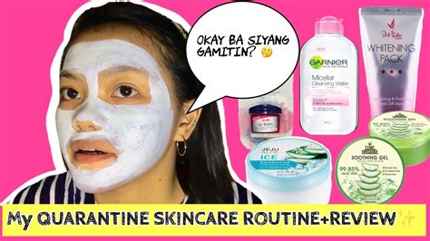 My Quarantine Skincare Routine Review Dawn Vlog4 Youtube